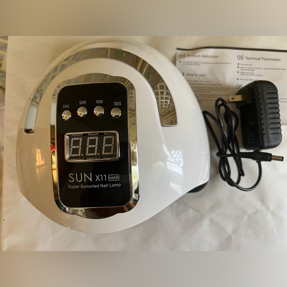 SUN X11 Max Nail Lamp with Adapter New